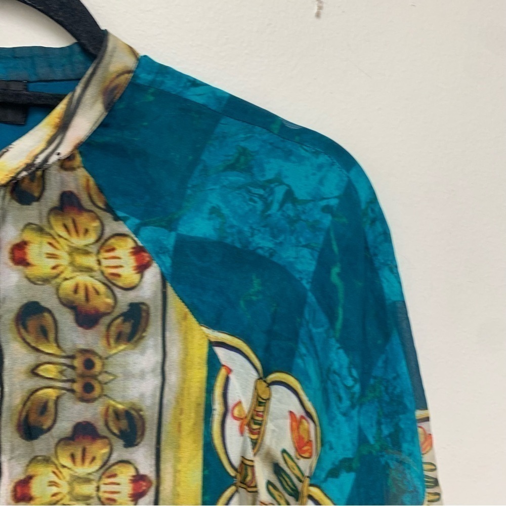 Hemant & Nandita 100% Silk Tunic - image 3